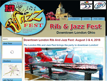 Tablet Screenshot of londonribandjazzfest.com